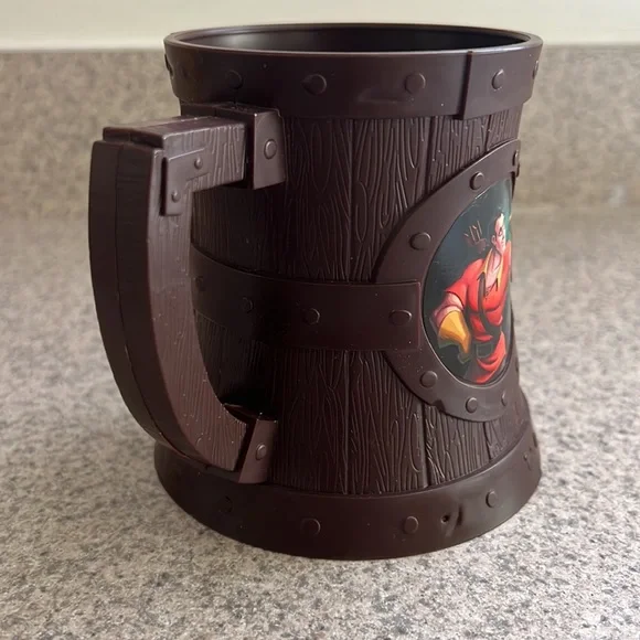 Disney parks Beauty and the Best Gaston’s tavern souvenir stein cup - Picture 4 of 9